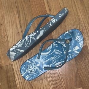 Tory Burch Wedge Flip Flops